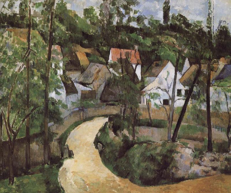 Paul Cezanne Road corner Germany oil painting art